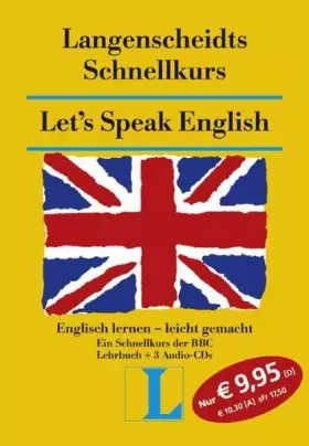 Couverture du produit · Langenscheidts Schnellkurse auf CDs / Let's Speak English: Englisch lernen - leicht gemacht