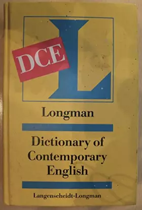 Couverture du produit · Longman Dictionary of Contemporary English (DCE)
