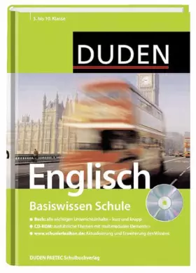Couverture du produit · DUDEN Basiswissen Schule: Englisch - 5. bis 10. Klasse: Das Standardwerk für Schüler