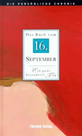 Couverture du produit · Die Persönliche Chronik, in 366 Bdn., 16. September