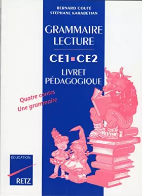 Couverture du produit · Grammaire et lecture, CE1, CE2, livre du professeur