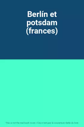 Couverture du produit · Berlín et potsdam (frances)