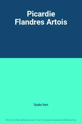 Couverture du produit · Picardie Flandres Artois