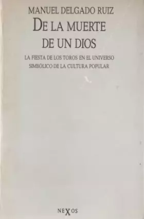 Couverture du produit · De la muerte de un dios