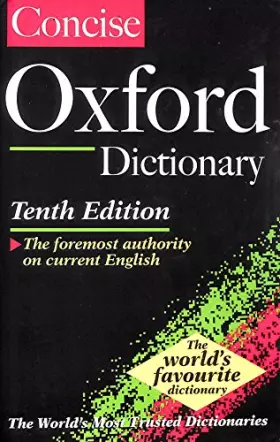Couverture du produit · Concise Oxford Dictionary 10Th Edition