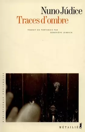 Couverture du produit · Traces d'ombre