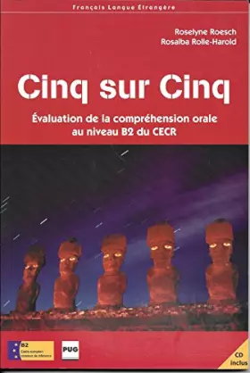 Couverture du produit · Cinq sur Cinq: Evaluation à la compréhension orale au niveau B2 du CECR