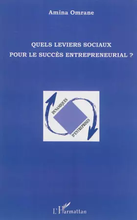 Couverture du produit · Quels leviers sociaux pour le succès entrepreneurial ?