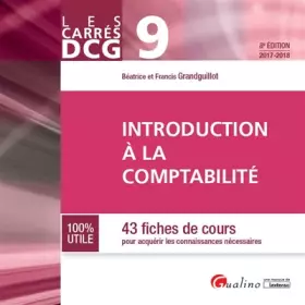 Couverture du produit · Introduction à la comptabilité DCG 9