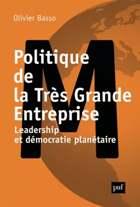 Couverture du produit · Politique de la Très Grande Entreprise