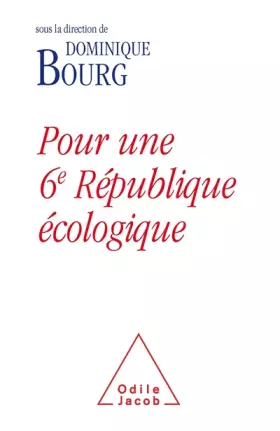 Couverture du produit · Pour une 6e République écologique
