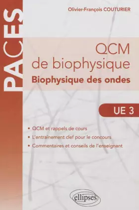 Couverture du produit · QCM de Biophysique des Ondes UE3 QCM & Rappels de Cours