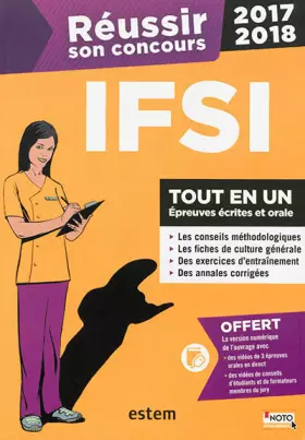 Couverture du produit · Réussir son concours IFSI 2017-2018 - Tout-en-un - Épreuves écrites et orale