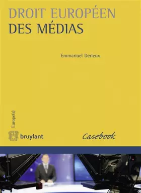 Couverture du produit · Droit européen des médias