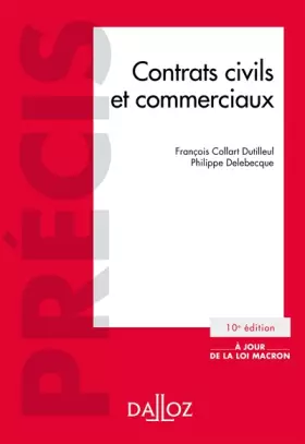 Couverture du produit · Contrats civils et commerciaux - 10e éd.