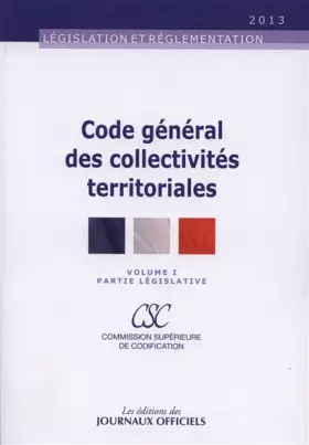 Couverture du produit · Code général des collectivités territoriales: 2 volumes