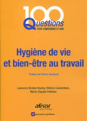 Couverture du produit · Hygiène de vie et bien-être au travail