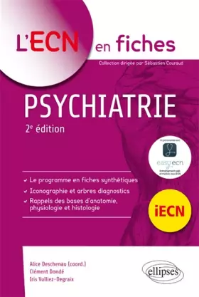 Couverture du produit · l'ECN en Fiches Psychiatrie