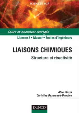 Couverture du produit · Liaisons chimiques - Structure et réactivité
