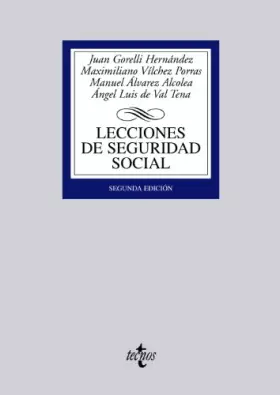 Couverture du produit · Lecciones de Seguridad Social (Derecho - Biblioteca Universitaria de Editorial Tecnos)