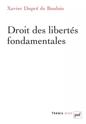 Couverture du produit · Droit des libertés fondamentales