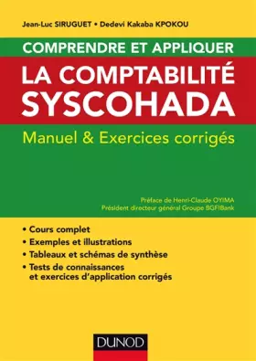 Couverture du produit · Comprendre et appliquer la comptabilité Syscohada: Manuel et exercices