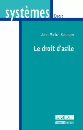 Couverture du produit · Le Droit d'asile