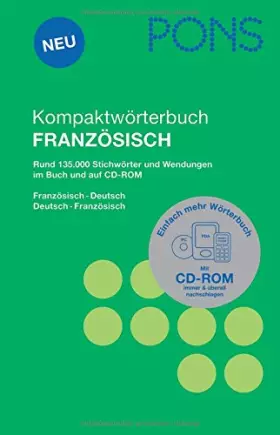 Couverture du produit · PONS Kompaktwörterbuch Französisch mit CD-ROM. Französisch-Deutsch /Deutsch-Französisch