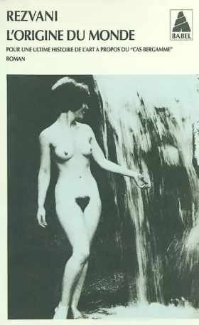 Couverture du produit · L'Origine du monde : Pour une ultime histoire de l'art à propos du "cas Bergamme"