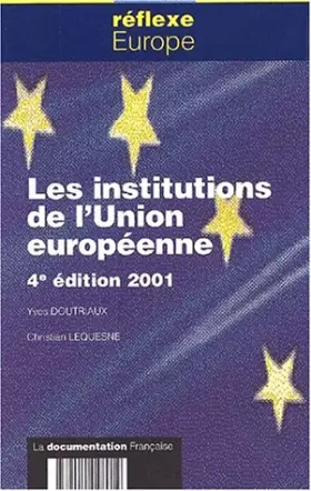 Couverture du produit · Les institutions de l'Union européenne