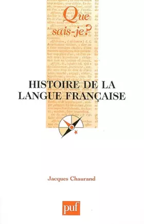Couverture du produit · Histoire de la langue française
