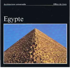 Couverture du produit · EGYPTE / Architecture universelle