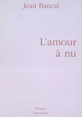 Couverture du produit · L'amour à nu