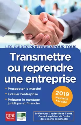 Couverture du produit · Transmettre ou reprendre une entreprise