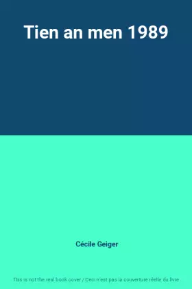 Couverture du produit · Tien an men 1989