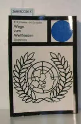 Couverture du produit · Wege zum Weltfrieden