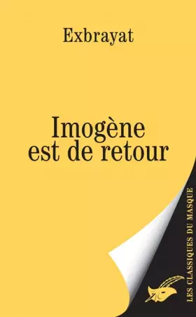 Couverture du produit · Imogène est de retour
