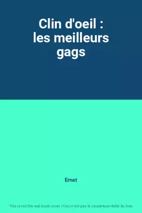 Couverture du produit · Clin d'oeil : les meilleurs gags