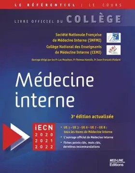 Couverture du produit · Médecine interne