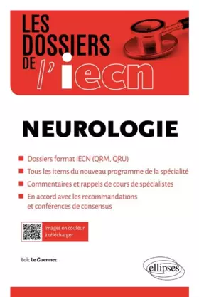 Couverture du produit · Les Dossiers de l'iECN Neurologie