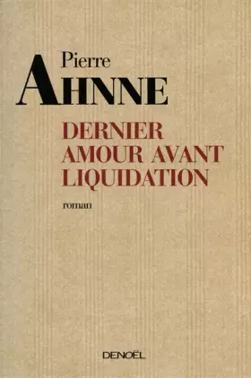 Couverture du produit · Dernier amour avant liquidation