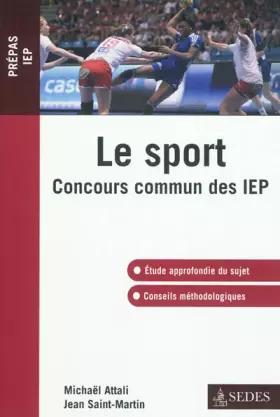 Couverture du produit · Le sport: Concours commun des IEP