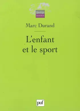 Couverture du produit · L'enfant et le sport