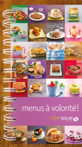 Couverture du produit · Menus à volonté!