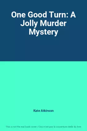 Couverture du produit · One Good Turn: A Jolly Murder Mystery