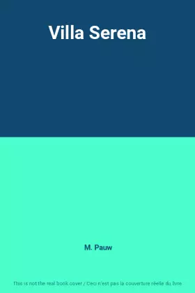 Couverture du produit · Villa Serena
