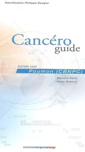 Couverture du produit · Cancéroguide Poumon (CBNPC)
