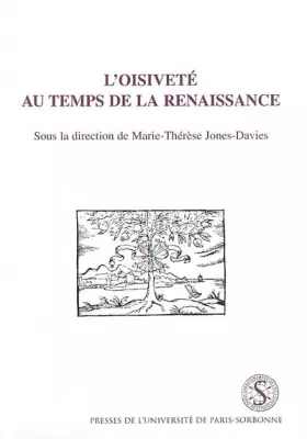 Couverture du produit · Oisivete au temps de la renaissance