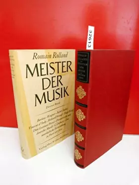 Couverture du produit · Meister der Musik . Zweiter Band : Musiker von heute .