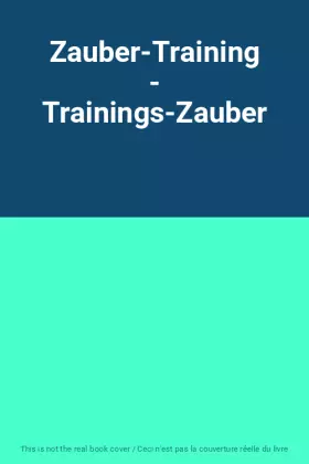 Couverture du produit · Zauber-Training - Trainings-Zauber
